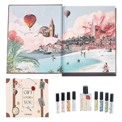 Muestras de perfumes Viajes por todo el mundo preparado para...