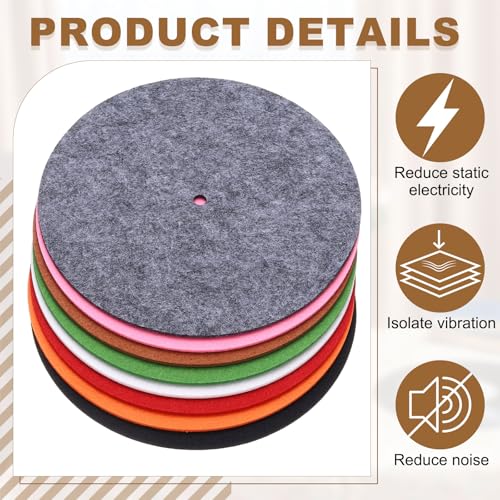 Alfombrillas para tocadiscos para evitar saltos de aguja y vibraciones en vinilos 3