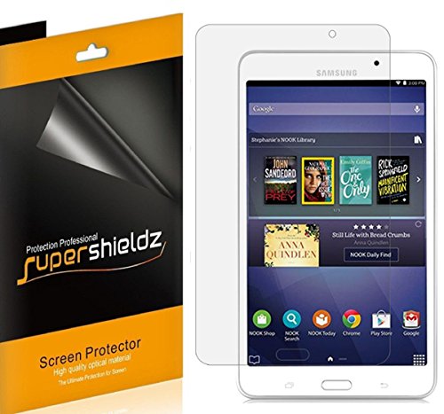 Supershieldz (3 Pack) Designed for Samsung Galaxy Tab 4 Nook 7.0 Screen Protector, High Definition Clear Shield (PET)