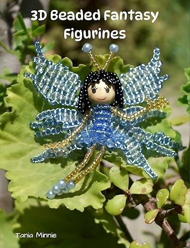 3D Beaded Fantasy Figurines Patterns: Santa, Mermaid, Elf, Easter Bunny & Fairy : Step-by-Step Seed Bead Tutorials for Magical Beaded Characters (3D Beading Miniatures)