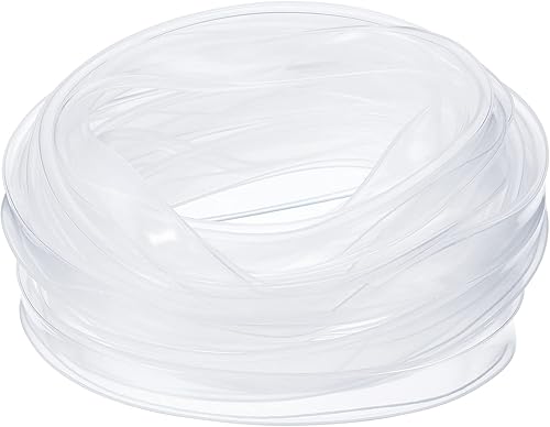 PATIKIL Funda de tubo de silicona de 16.4 pies, cubierta de protección impermeable IP67 plana flexible para RGBWRGBWW de 0.472 in de ancho, tira LED