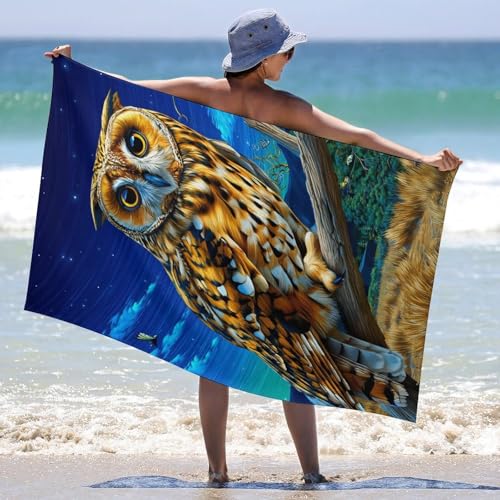 Serviette de plage natation hôtel 130x80cm drap de bain séchage rapide