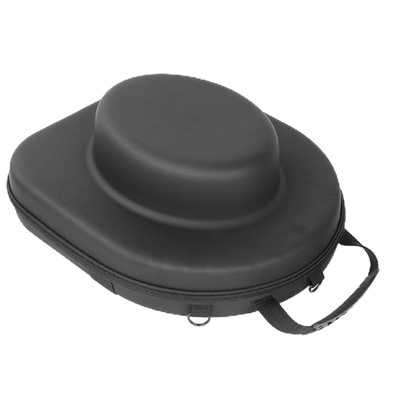 Sombreros con Asa Antigolpes Caja Organizadora Sombreros Resisn Estuche Rígido para Equipaje, 430 380 160mm
