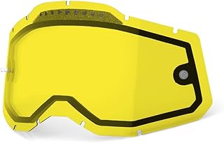 100% Goggle Replacement Lens - Dual Pane Vented - Compatible with Racecraft 2, Accuri 2, and Strata 2 Goggles