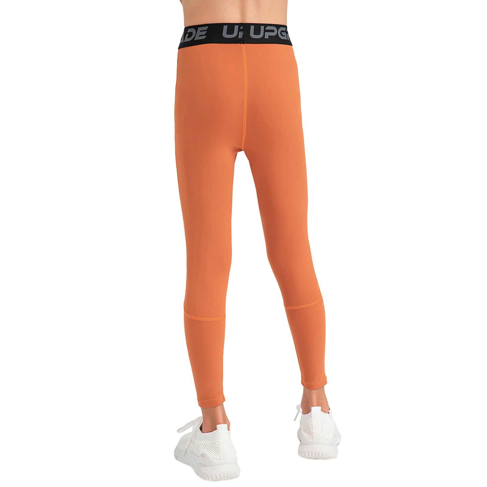 Base Layer Orange Youth Compression Tights Naiyaflyboys