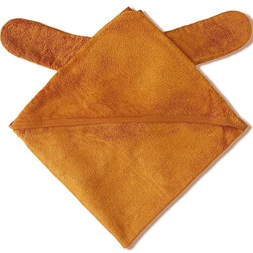 STOFIA Serviette à capuche pour bébé (Ochre Yellow) Cover
