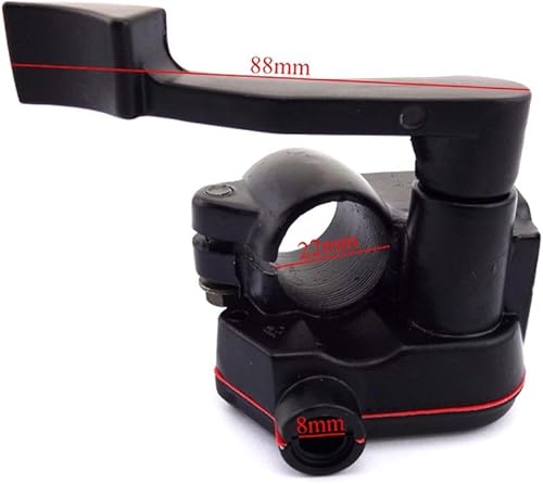 Miniatura 4 de tc-motor aleación 7/8" pulgadas 22 mm mango Pulgar Cable de acelerador acelerador Asamblea para el chino 50 cc 70 cc 90 cc 110 cc 125 cc ATV Quad