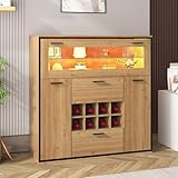 Realizzato con materiali di alta qualità, questo armadietto laterale è robusto e offre una soluzione affidabile per la tua casa.