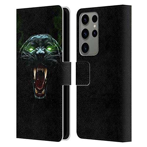 Étui portefeuille cuir Samsung Galaxy S23 Ultra 5G Christos Karapanos coque protection rabat