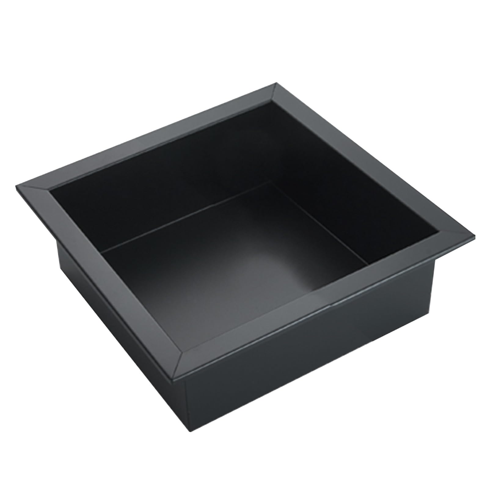 QUSYZD Embedded Stainless Steel Shower Niche - Waterproof Wall Storage for Shampoo, Soap & Toiletries - Stylish Bathroom Shelves for Wet Room, Living Room,Black-35x35x12CM