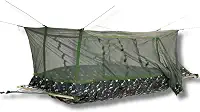 Rede de Selva Safo com Mosquiteiro e Bolsa Térmica – Militar Camping Tático Verde/Camuflado – Suporta 120kg (Exército EB)