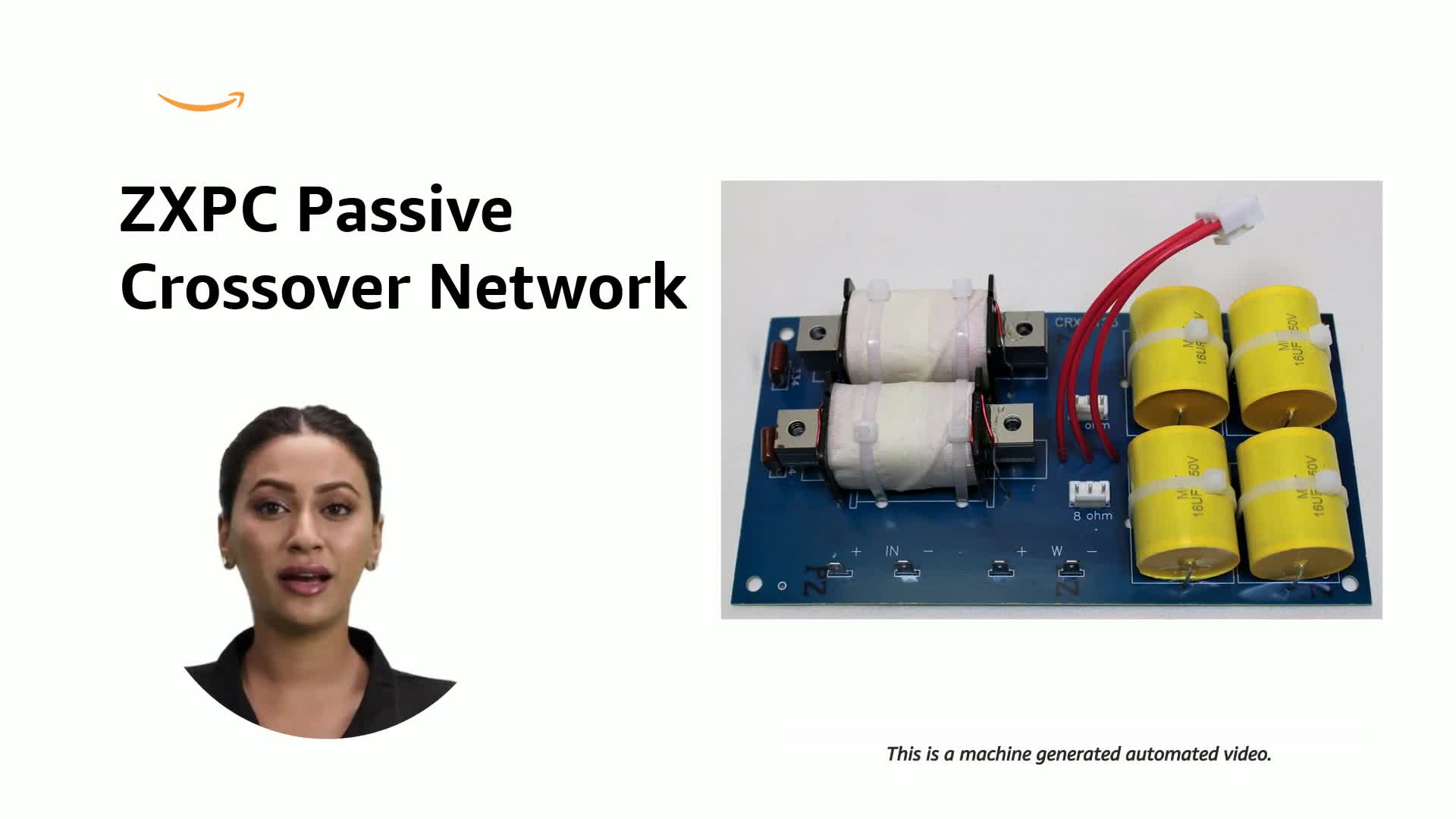 ZXPC Single Passive - Low Pass - Crossover - 1000 Watts, 4/8 Ohm