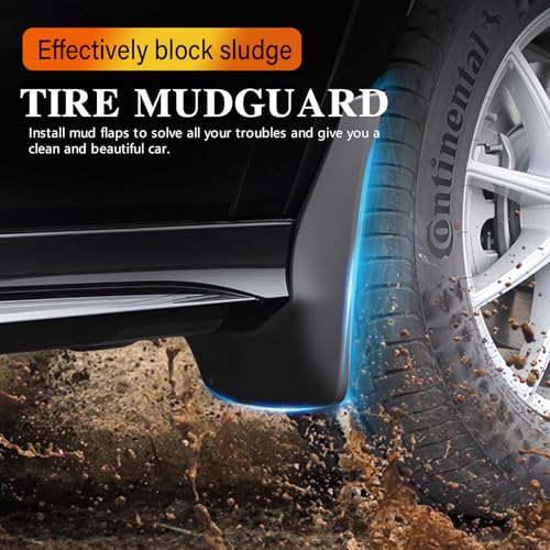 Image of Mud Guards Flaps Splash Fit for Acura RDX 2019-2024 Accessories - Front and Rear Splash Guards No Drilling Mud Guards Accessories