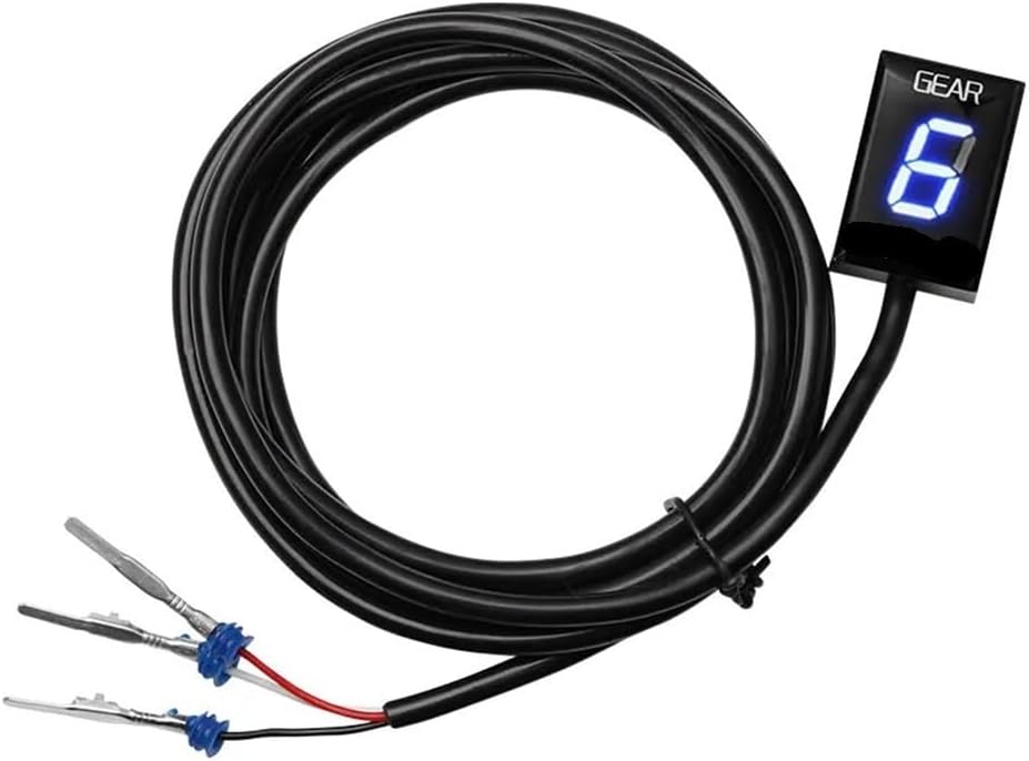 Gear Display Meter Gear Indicator Display Meter for CBR600RR CBR650F CB600F NC750X CB500F CB500X CB400X CB400SF Motorcycle 6 Level Motorcycle Gear Indicator