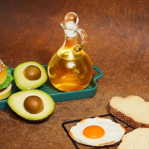 Dispensador de vinagre y aceite de 12 onzas para dosificar sin derrames 5