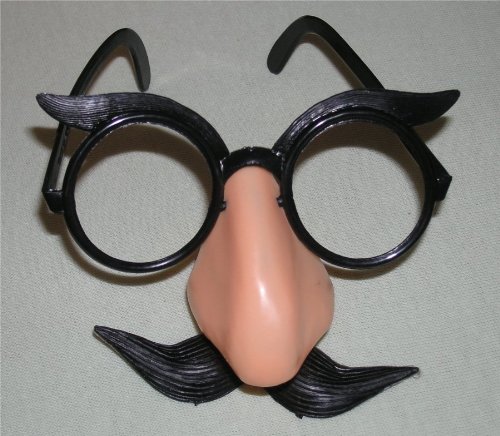 Preisvergleich Produktbild PARTY DISCOUNT Nasenbrille mit Bart