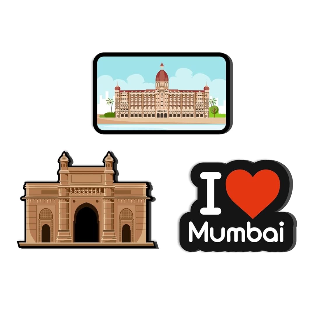 India Fridge Magnets - Set of 3 | Travel Decor -11 India Fridge Magnets - Set of 3 | Travel Decor -11