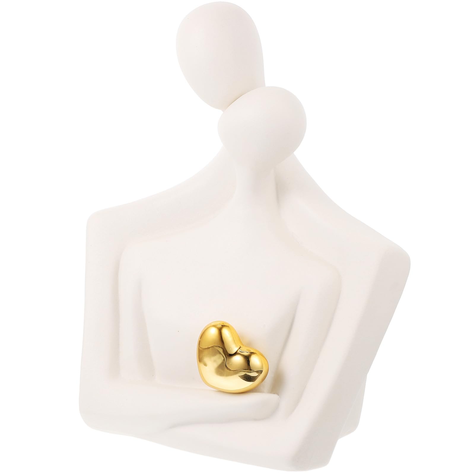Cabilock Skulptur Statue Keramik Paar Figur Romantisches Wohndekor Für Paare Jubiläumsgeschenk
