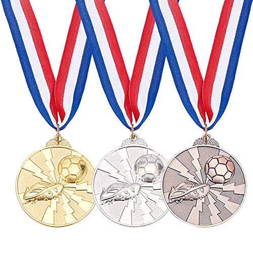 AHANDMAKER 9 Packs Médailles de Jeu de Sport de 2.5 Pouces, Médailles de Sport du Gagnant Médailles de Récompense…