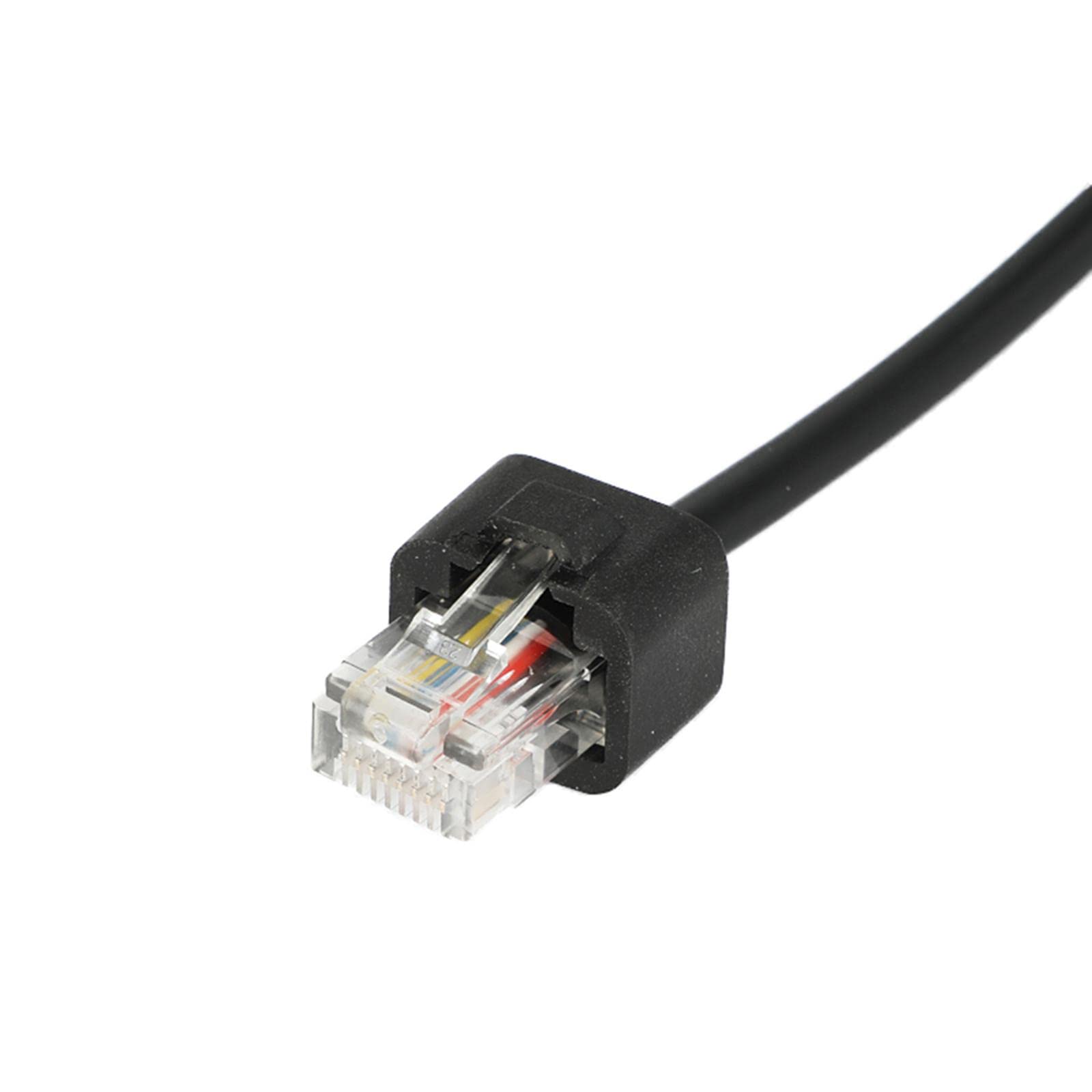MERISHOPP 8 Pin RJ45 Handheld Speaker Mic Reinforced Cable for Motorola GM300 GM338 Consumer Electronics | Radio Communication | Parts & Accessories | Microphones-image-1