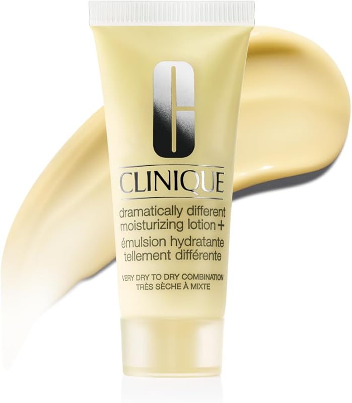 Clinique Dramatically Different Moisturizing Lotion+ | Hydrating Face Moisturizer With Glycerin and Urea | Strengthens Skin Barrier | Step 3 in 3-Step Skin Care Routine