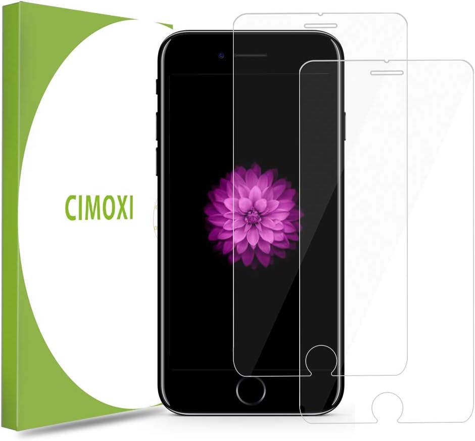 Compatible for iPhone 7 Plus iPhone 8 Plus Screen Protector, [2 Pack] HD Clear Film Screen Protector Tempered Glass Compatible iPhone 7 Plus/8 Plus (5.5 inch)