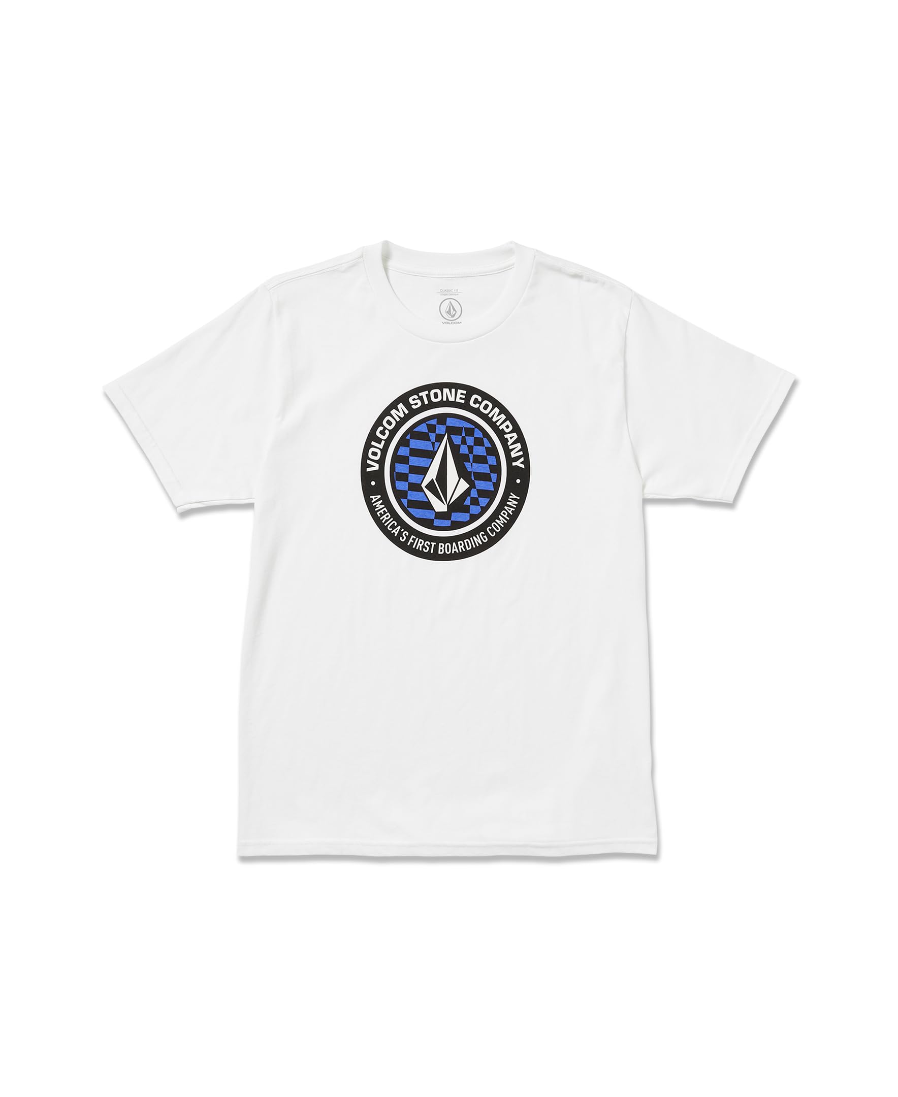 Volcom Men's Stoney Circle Short Sleeve Tee, White, XXL