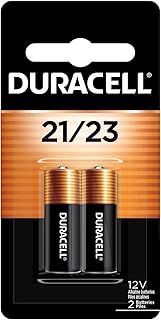 Duracell 12 Volt Alkaline Alarm Remote Battery MN21 / A23 2 Pack