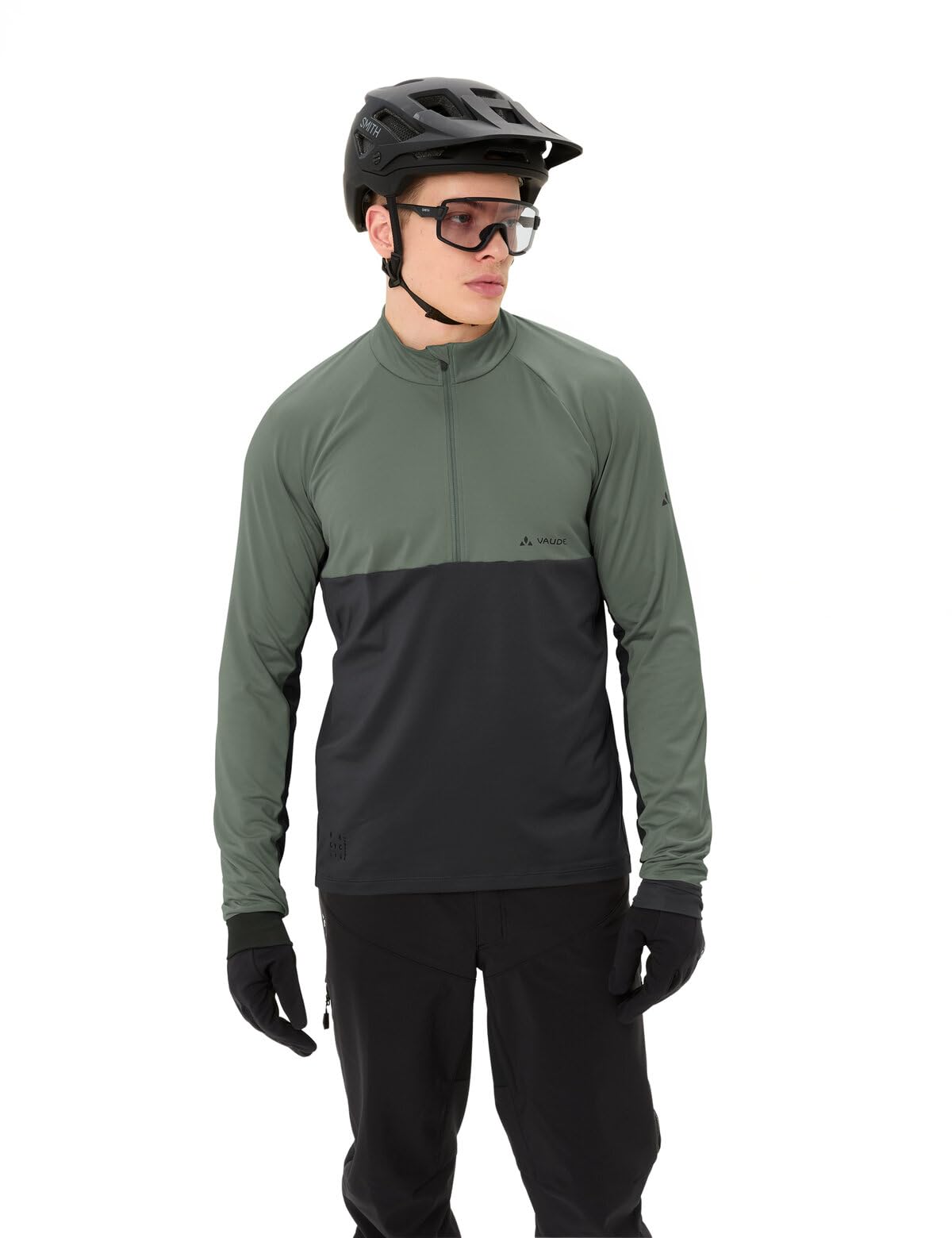 VAUDE Men's Qimsa Halfzip LS Shirt T-Shirt Uomo