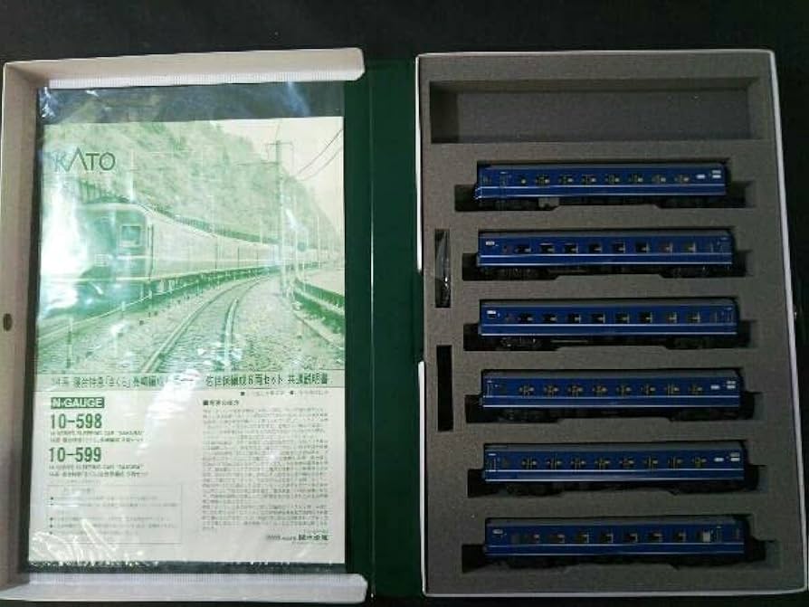 【新同】KATO 10-599 14系寝台特急さくら佐世保編成6両 公式]鉄道模型(10-59914系 寝台特急「さくら」佐世保編成 6両