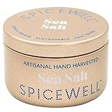 Spicewell Pocket Sea Salt - Artisanal Hand-Harvested, High in Electrolytes, Magnesium, Potassium & Calcium, Plastic Tarp Free, No Iodine - 2oz