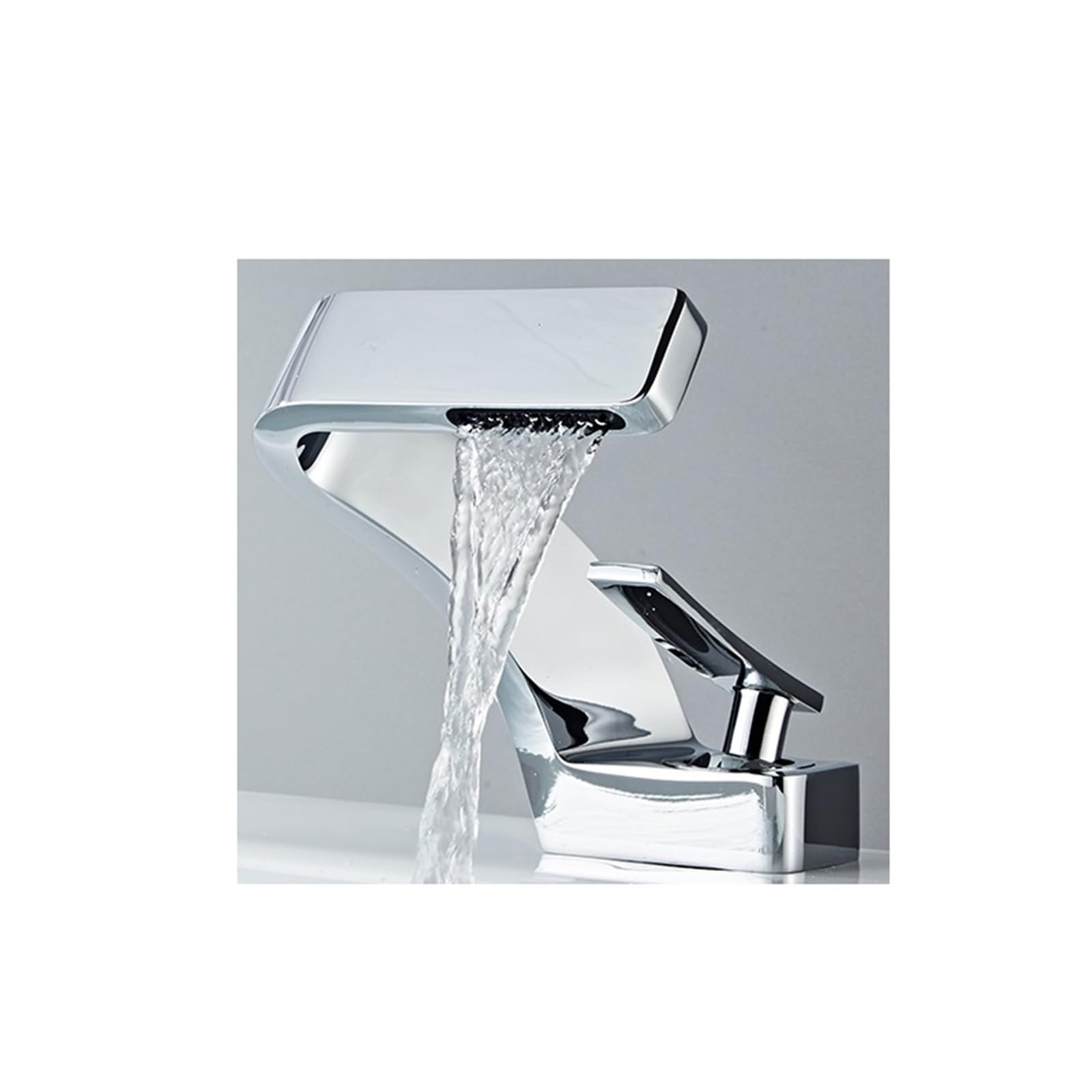 Lyvqzpwlr Color-7 Bathroom Basin Pillar Taps, Multicolor Basin Faucet Deck Mounted Hot Cold Water Bathroom Mixer Tap(Color-7)