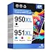 Produktbild NewLift 950 XL 951XL Druckerpatronen Kompatible für HP 951XL Multipack 950XL für HP Officejet Pro 8600 patronen,Officejet pro 8620 8610 8100 8615 8616 (Schwarz Cyan Magenta Gelb, 4er-Pack)