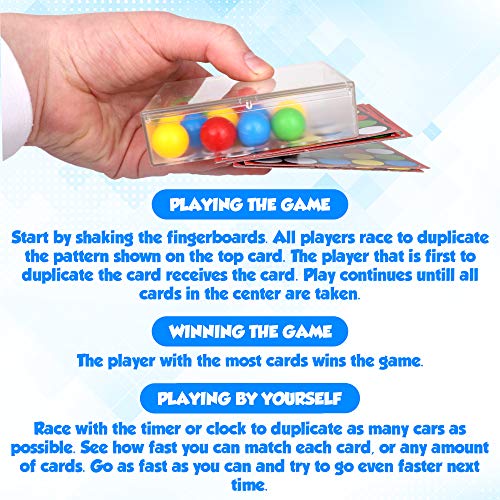 Point Games Therapy Games for Kids Tricky Fingers Trio miniatura 3