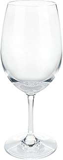 True Unbreakable Wine Glasses, Clear Plastic Cups, Shatterproof Glass Cup for Wines, Wedding, Anniversary, Birthday Party, Picnic and Outdoors, 21 oz, Set of 1