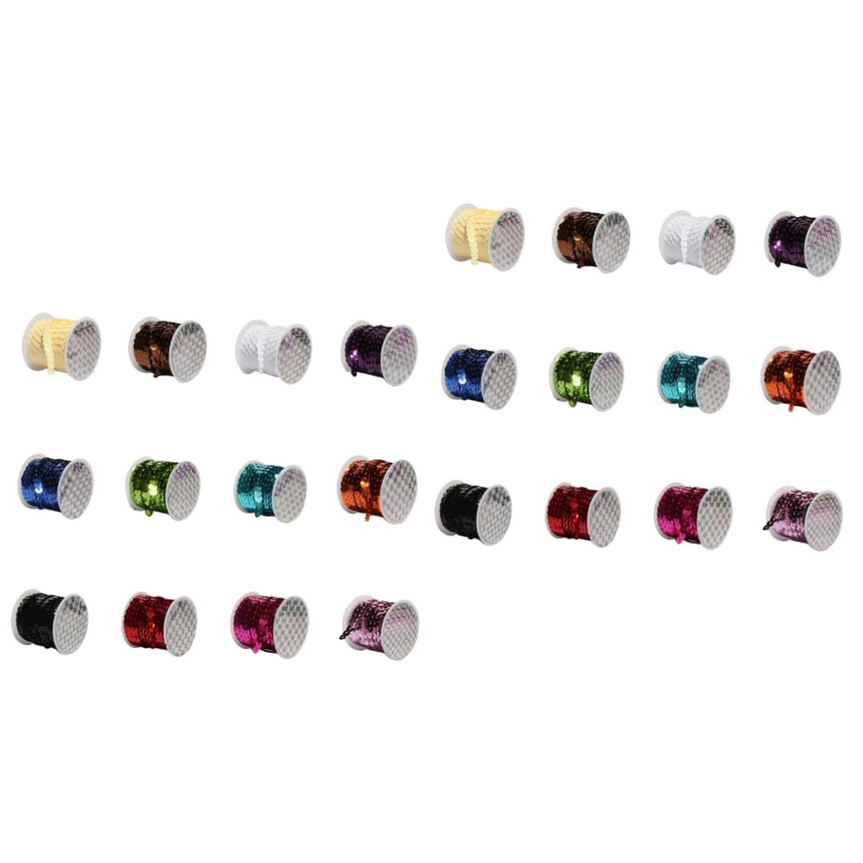 Ruban élastique paillettes souple et extensible pour customisation vêtements