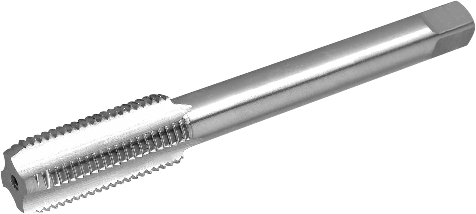 Burkit M17 X 0.5 Thread Tap Left Hand, HSS M17 x 0.5 Straight Fluted Machine Tap