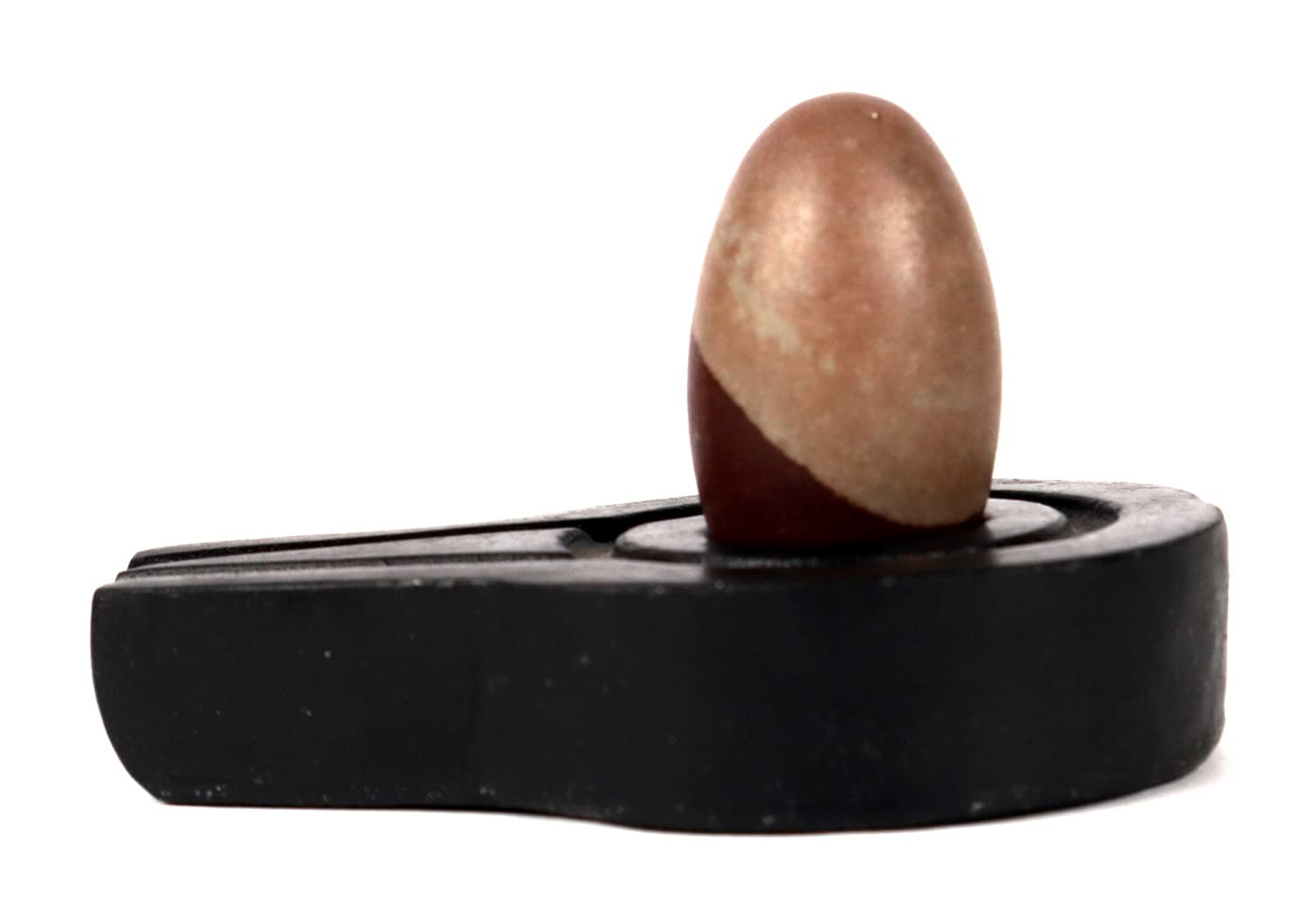 Shiva Bana Lingam original de río Narmada para crear un espacio de meditacion zen