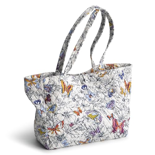Image of Vera Bradley Women's Premium Cotton Small Hathaway Tote Bag