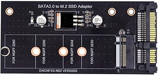 1pcs M.2 NGFF MSATA to Sata 2.5 Inch Adapter Board Dual-Port 2 in 1 SSD Msata to Sata Adapter 22Pin Port Msata Adapter,M2 NGFF to sata