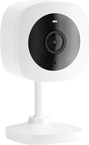 VicoHome CK1 - Cámara de seguridad para interiores, monitor WiFi de 2K para mascotas y bebés con detección de movimiento AI, audio bidireccional,