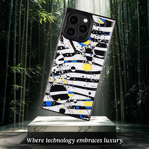 Image of COCOMII Rectangle for iPhone 15 Pro Max Case, Bold Chroma Zebra