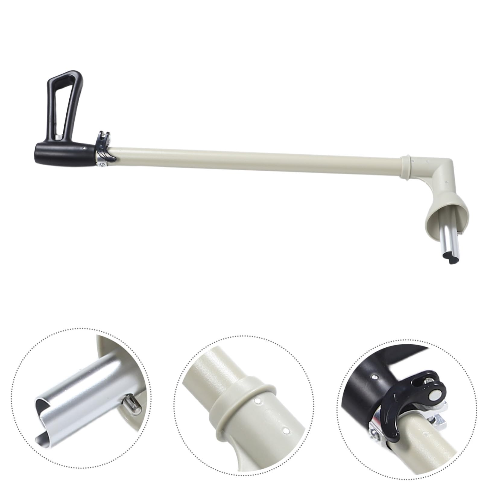 BESTonZON Asta Per Maniglia Di Ricarico Del Carrello Accessorio Per Maniglia Di Spinta Bracciolo Per Carrello Compatibile Vari Modelli Di Scooter e Carro