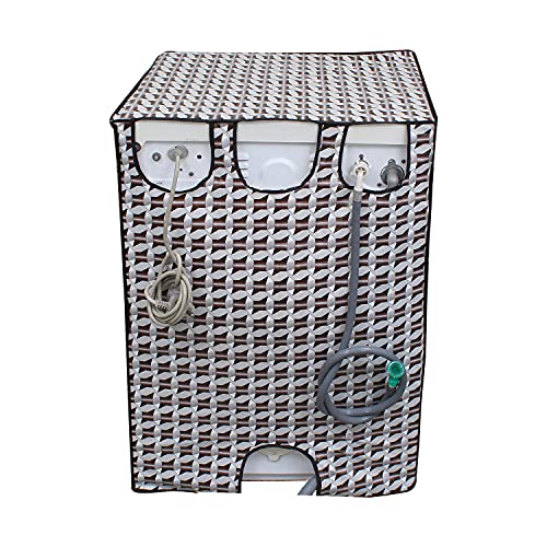 Image of Lithara Waterproof Front Load Washing Machine Cover For 8 Kg, 8.2 Kg, 8.5 Kg, 9 Kg (Design 09)