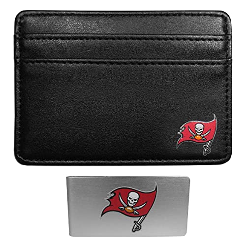 Siskiyou Sports NFL Tampa Bay Buccaneers Weekend Wallet & Money Clip, Black, One Size