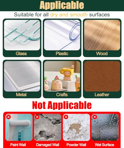 Image of PHIXBEAR Removable Glue Double Sided Adhesive dots, Mounting Putty for Walls No Damage, No Trace Clear Poster Sticky Tack Dots for Hanging Pictures, 120 Pcs 0.8 inch& 1.18 inch