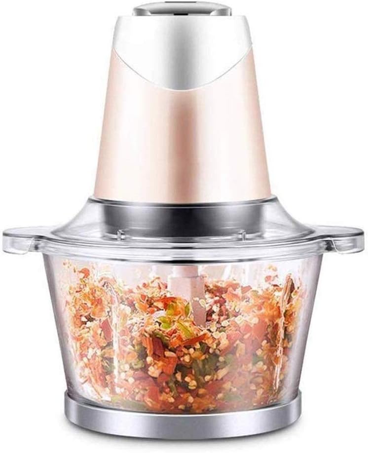 Lectric Food Meat Grinder,Chopper for,Glass Bowl Vegetables, Fruits and Nuts Multifunctional Fully Automatic