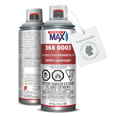 Spray max 1K SELF ETCH PRIMER GRAY (USC-3680003)