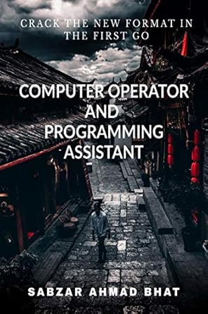 Buy COMPUTER OPERATOR AND PROGRAMMING ASSISTANT : CRACK THE NEW FORMAT ...