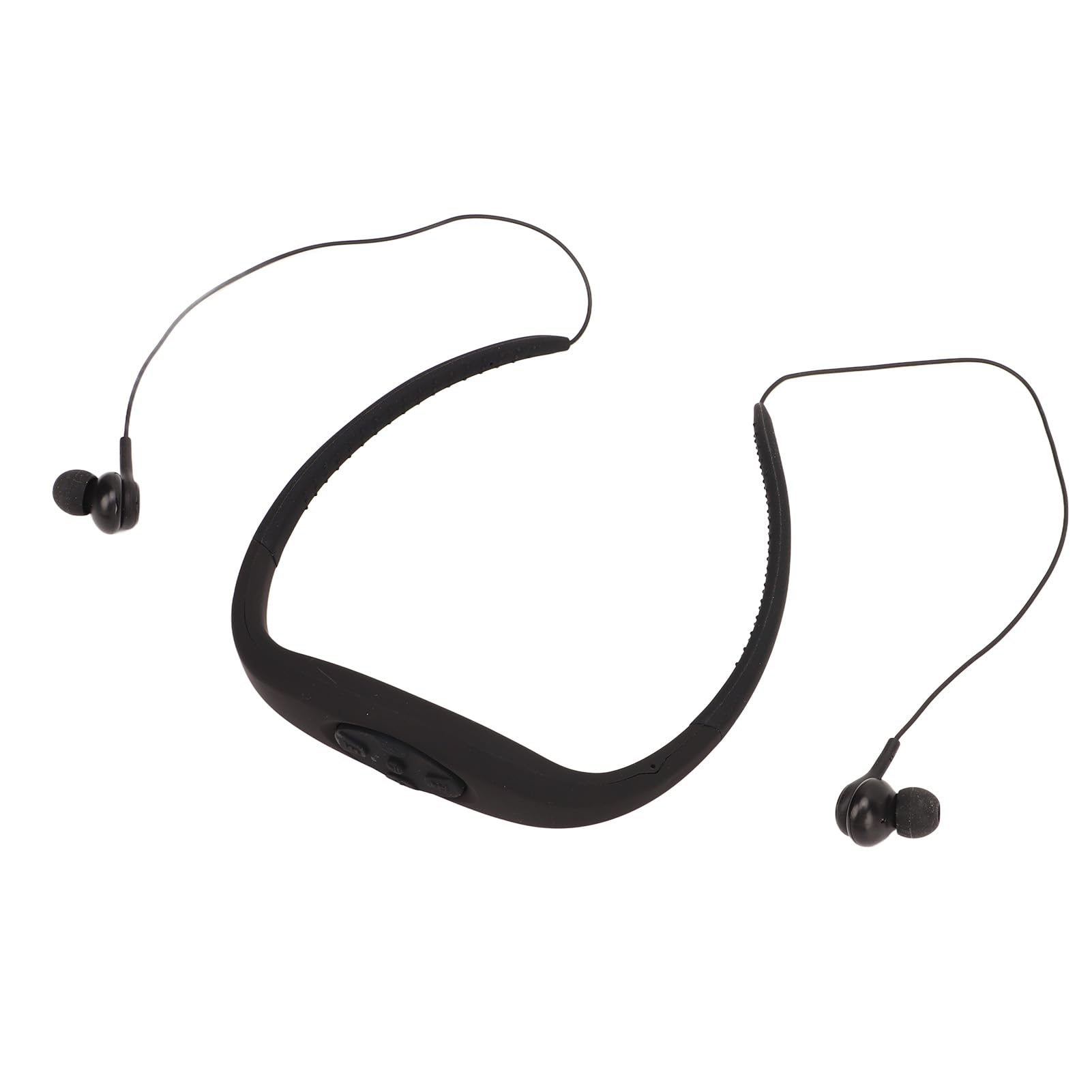 IPX8 Swimming Headph Mpusic Player con Radio FM para Deportes acuáticos, posphs livianos y cómodos para Actividades de natación, Carrera y acondicionamiento físico